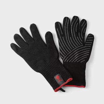 Black Weber Unisex Premium Gloves L/XL