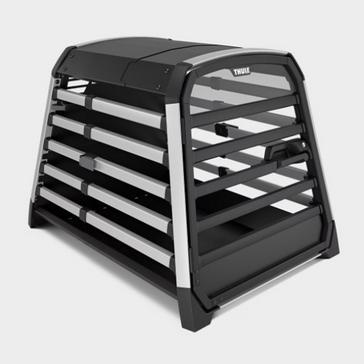 Black Thule Allax Car Dog Crate Black L