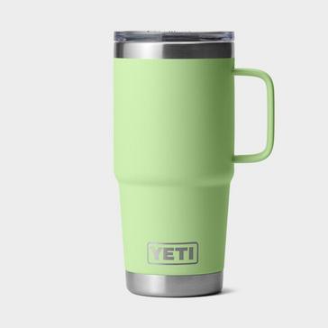 Green YETI Rambler® 20oz Travel Mug