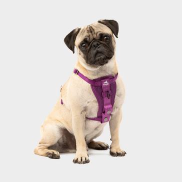 Purple Kurgo Enhanced Strength Tru-Fit Dog Car Harness Purple