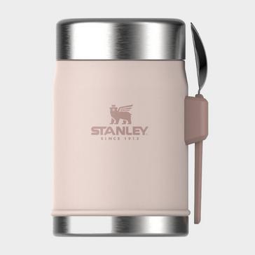 Pink Stanley Classic Legendary Food Jar & Spork 0.4L