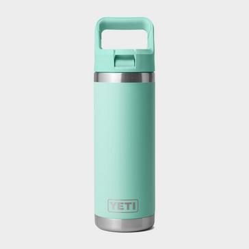 Blue YETI Rambler® 18oz (532ml) Bottle with Straw Cap