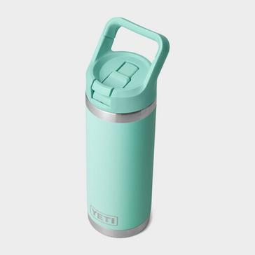 Blue YETI Rambler® 18oz (532ml) Bottle with Straw Cap