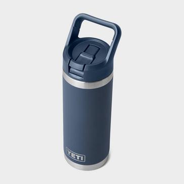 Navy YETI Rambler® 18oz (532ml) Bottle with Straw Cap