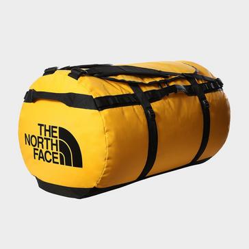Yellow The North Face Basecamp Duffel Bag (Medium)
