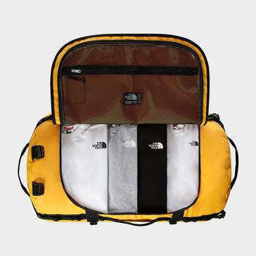 Yellow The North Face Basecamp Duffel Bag (Medium)