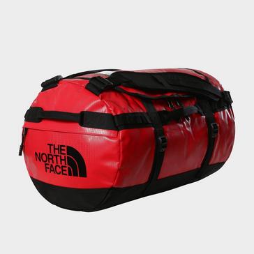Red The North Face Base Camp Duffel Bag Small
