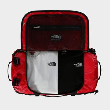 Red The North Face Base Camp Duffel Bag Small