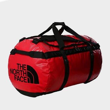 Red The North Face Base Camp Duffel Bag X-Large