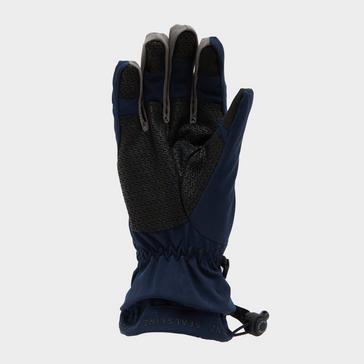 Blue Sealskinz Mens Drayton Waterproof Lightweight Gauntlet Gloves