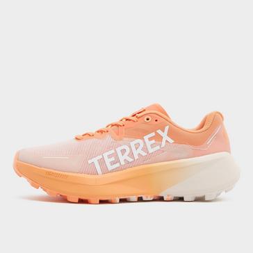 Orange adidas Terrex Women's Agravic 3 Trail Running Shoes