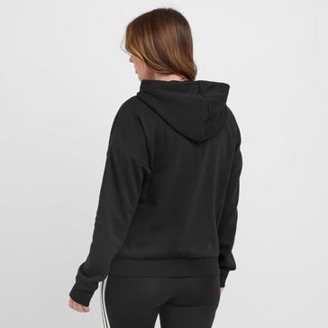 Black adidas Women’s Essentials Big Logo Fleece Hoodie