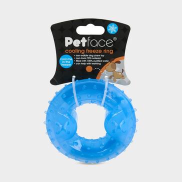 Blue Petface Cooling Ring Freeze Ring Dog Toy