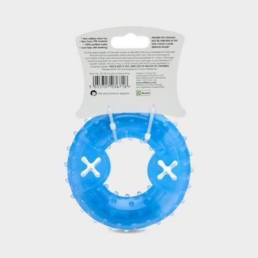 Blue Petface Cooling Ring Freeze Ring Dog Toy