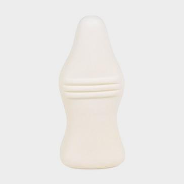 White Petface Ernie The Milk Bottle Latex Dog Toy