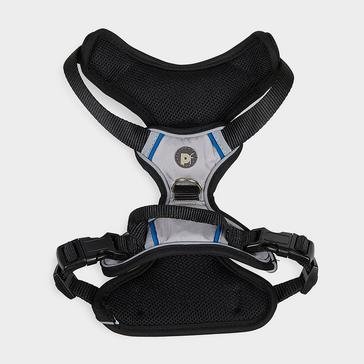 Grey Petface Outdoor Paws Adventure Dog Harness Silver/Grey M