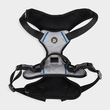 Grey Petface Outdoor Paws Adventure Dog Harness Silver/Grey L
