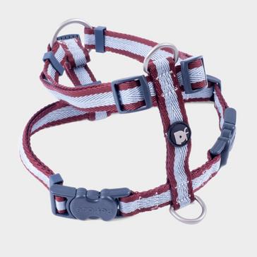 Multi Petface Dog Harness Ox Blood Stripe M