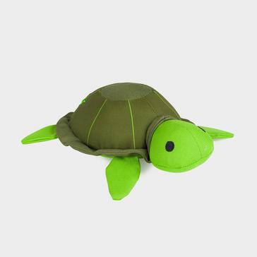 Green Petface Planet Tessie Turtle Plush Dog Toy