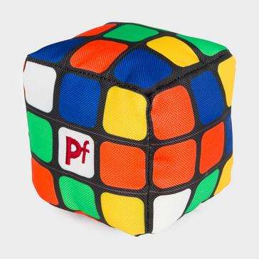 MULTI Petface Puzzle Cube Plush Dog Toy