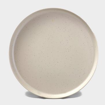 White HI-GEAR Deluxe Melamine Small Plate