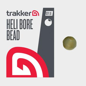 Green Trakker Heli Bore Bead