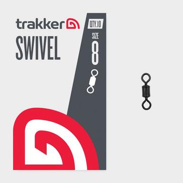 Black Trakker Barrel Swivel Size 8