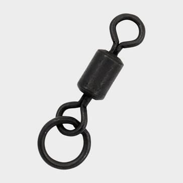 Black Trakker Ring Swivel Size 8