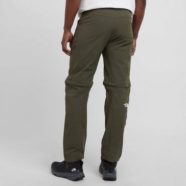 Green The North Face Men’s Exploration Convertible Tapered Trousers