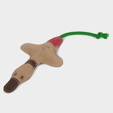 Multi Digby & Fox Leather Duck Toy