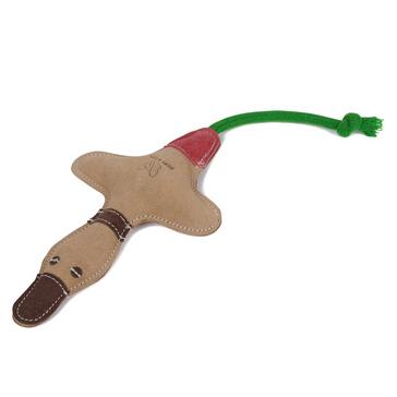 Multi Digby & Fox Leather Duck Toy