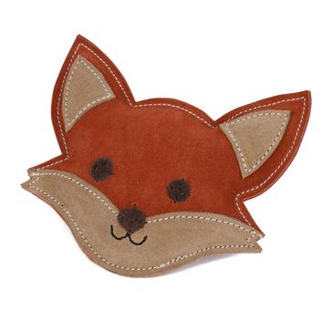 Multi Digby & Fox Leather Fox Toy