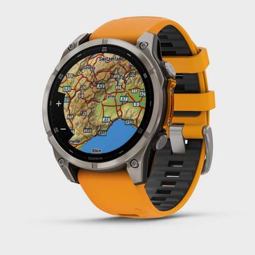 Orange Garmin fenix® 8 AMOLED Sapphire Edition 47mm GPS Smartwatch