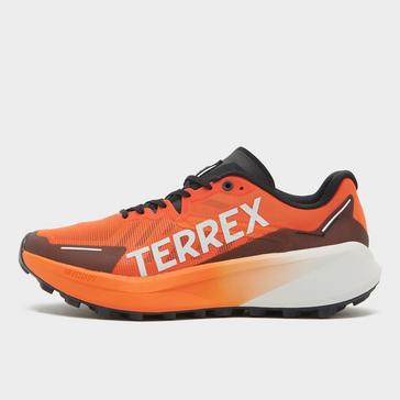 Orange adidas Terrex Men's Agravic 3 Trail Running Shoes