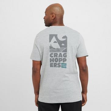 Grey Craghoppers Men’s Lucent Short Sleeve T-Shirt