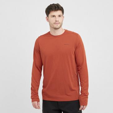 Red Craghoppers Men's Nosi Life Abel Long Sleeve Shirt 