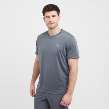 Grey Under Armour Men's Launch Short Sleeve T-Shirt