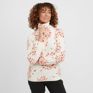 Orange Craghoppers Women’s Reedmace Half Zip Fleece