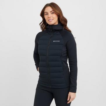 Black Montane Women's Composite Hooded Down Jacket