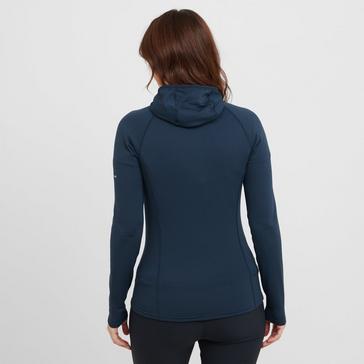Navy Montane Women's Protium Lite Hooded Fleece