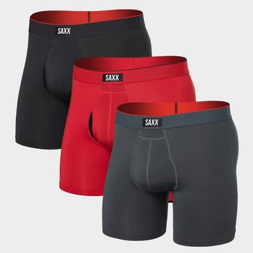Red Saxx Men’s Multi-Sport Mesh Boxers 3 Pack
