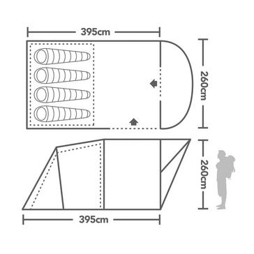 Green Outwell Oregon 4 Tent