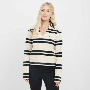 MULTI Nautica Competition Women’s Salado Long Sleeve Polo Shirt