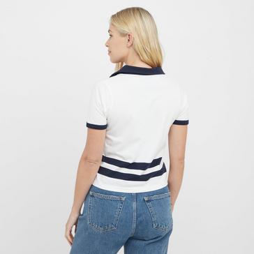 White Nautica Competition Women’s Sedum Polo Shirt