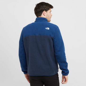 Blue The North Face Men’s Yumiori 1/4 Zip Fleece Jacket