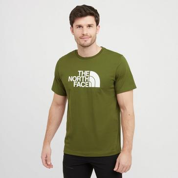 Green The North Face Men's Easy Short-Sleeve T-Shirt