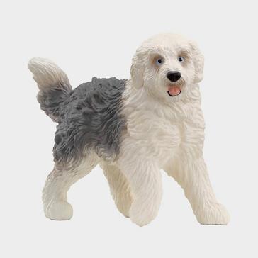 White Schleich Old English Sheepdog