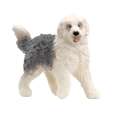 White Schleich Old English Sheepdog