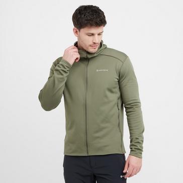 Green Montane Men’s Fury Lite Hooded Fleece
