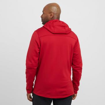 Red Montane Men's Fury XT Hooded Fleece Jacket